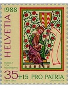 Timbre Poste Suisse N° 1300 Neuf ** philatelie foxtimbre