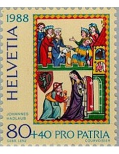 Timbre Poste Suisse N° 1302 Neuf ** philatelie foxtimbre