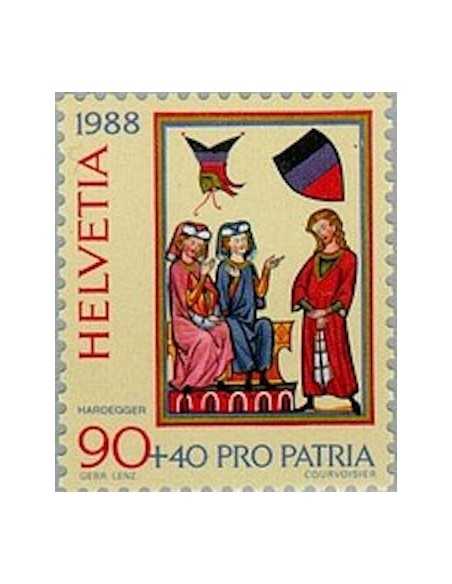 Timbre Poste Suisse N° 1303 Neuf ** philatelie foxtimbre