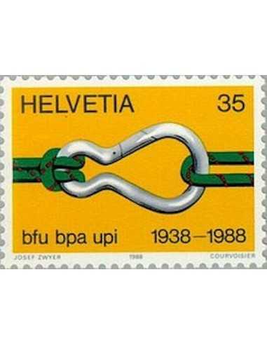 Timbre Poste Suisse N° 1304 Neuf ** philatelie foxtimbre