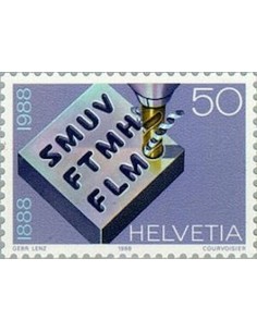 Timbre Poste Suisse N° 1305 Neuf ** philatelie foxtimbre