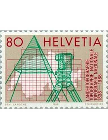 Timbre Poste Suisse N° 1306 Neuf ** philatelie foxtimbre