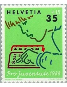 Timbre Poste Suisse N° 1309 Neuf ** philatelie foxtimbre