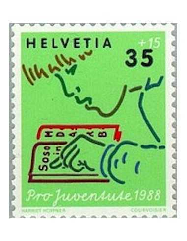 Timbre Poste Suisse N° 1309 Neuf ** philatelie foxtimbre