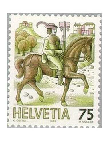 Timbre Poste Suisse N° 1313 Neuf ** philatelie foxtimbre