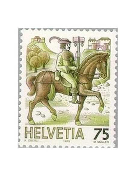 Timbre Poste Suisse N° 1313 Neuf ** philatelie foxtimbre