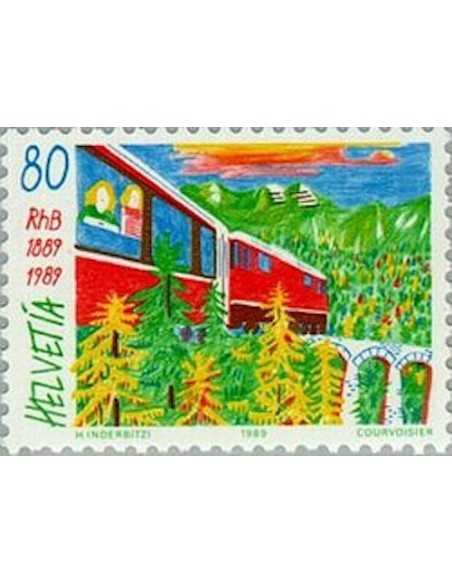 Timbre Poste Suisse N° 1317 Neuf ** philatelie foxtimbre