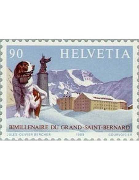 Timbre Poste Suisse N° 1318 Neuf ** philatelie foxtimbre