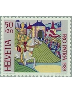 Timbre Poste Suisse N° 1320 Neuf ** philatelie foxtimbre