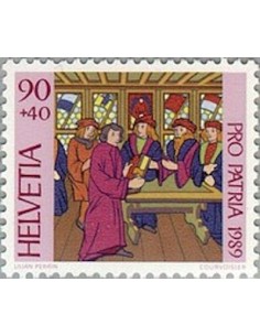 Timbre Poste Suisse N° 1322 Neuf ** philatelie foxtimbre