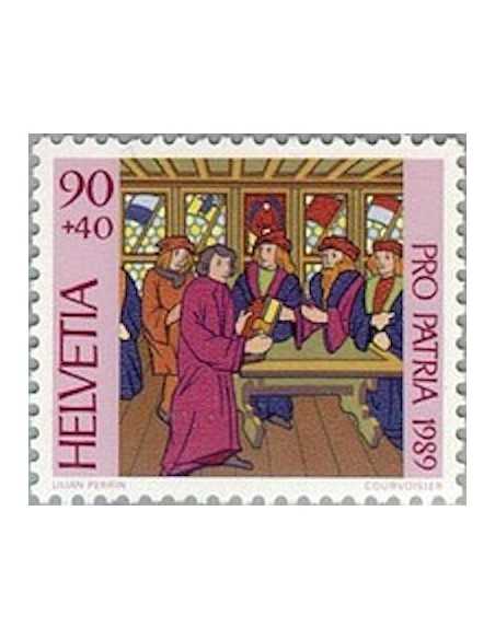 Timbre Poste Suisse N° 1322 Neuf ** philatelie foxtimbre