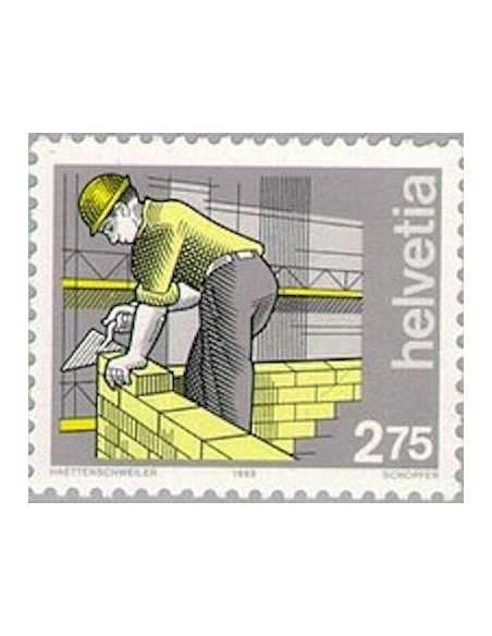 Timbre Poste Suisse N° 1325 Neuf ** philatelie foxtimbre