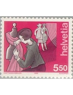 Timbre Poste Suisse N° 1326 Neuf ** philatelie foxtimbre