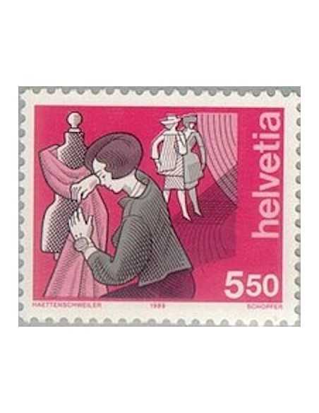 Timbre Poste Suisse N° 1326 Neuf ** philatelie foxtimbre