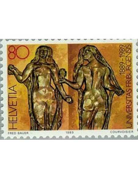 Timbre Poste Suisse N° 1329 Neuf ** philatelie foxtimbre