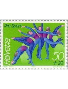 Timbre Poste Suisse N° 1332 Neuf ** philatelie foxtimbre