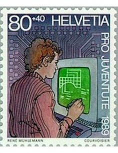 Timbre Poste Suisse N° 1335 Neuf ** philatelie foxtimbre