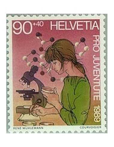 Timbre Poste Suisse N° 1336 Neuf ** philatelie foxtimbre