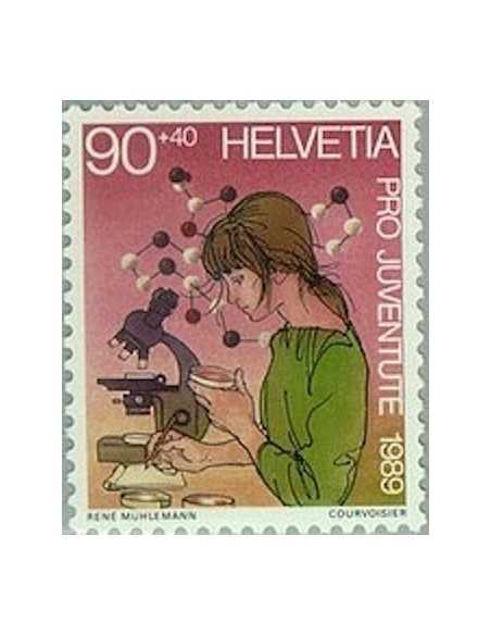 Timbre Poste Suisse N° 1336 Neuf ** philatelie foxtimbre