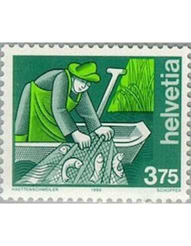 Timbre Poste Suisse N° 1337 Neuf ** philatelie foxtimbre