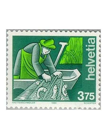 Timbre Poste Suisse N° 1337 Neuf ** philatelie foxtimbre