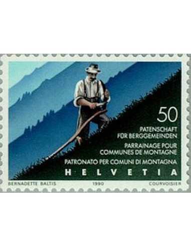 Timbre Poste Suisse N° 1340 Neuf ** philatelie foxtimbre