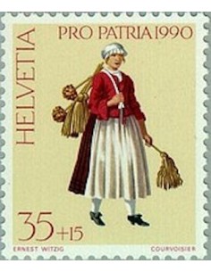 Timbre Poste Suisse N° 1343 Neuf ** philatelie foxtimbre