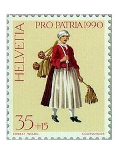 Timbre Poste Suisse N° 1343 Neuf ** philatelie foxtimbre