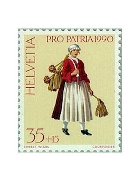 Timbre Poste Suisse N° 1343 Neuf ** philatelie foxtimbre