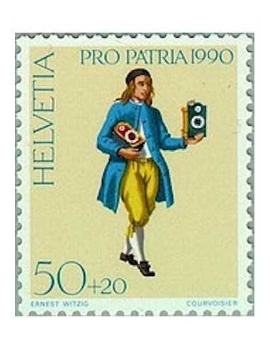 Timbre Poste Suisse N° 1344 Neuf ** philatelie foxtimbre