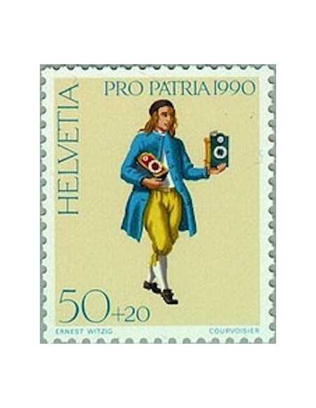 Timbre Poste Suisse N° 1344 Neuf ** philatelie foxtimbre