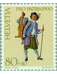 Timbre Poste Suisse N° 1345 Neuf ** philatelie foxtimbre