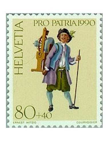 Timbre Poste Suisse N° 1345 Neuf ** philatelie foxtimbre