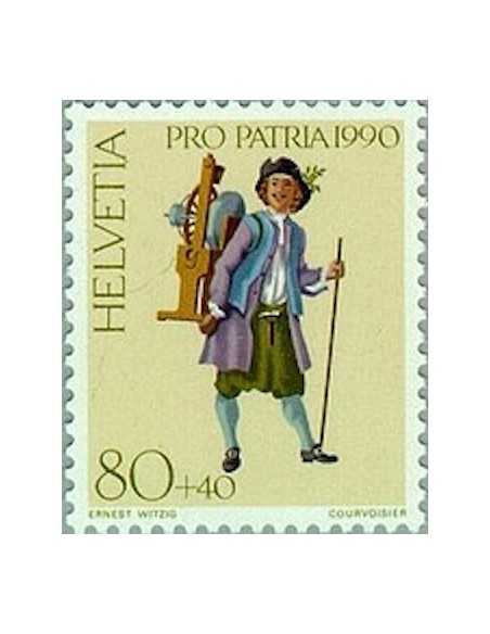 Timbre Poste Suisse N° 1345 Neuf ** philatelie foxtimbre