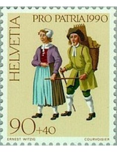 Timbre Poste Suisse N° 1346 Neuf ** philatelie foxtimbre