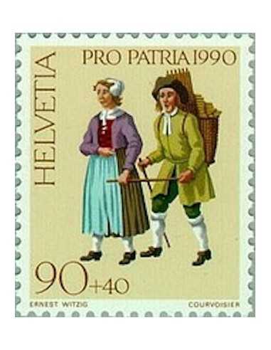 Timbre Poste Suisse N° 1346 Neuf ** philatelie foxtimbre