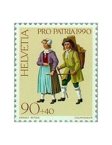 Timbre Poste Suisse N° 1346 Neuf ** philatelie foxtimbre