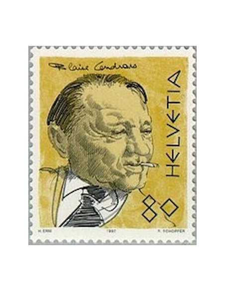 Timbre Poste Suisse N° 1351 Neuf ** philatelie foxtimbre