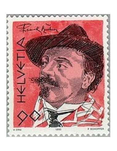 Timbre Poste Suisse N° 1352 Neuf ** philatelie foxtimbre