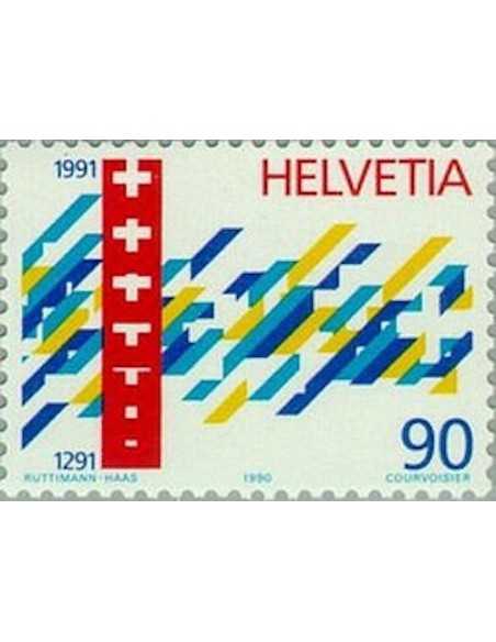 Timbre Poste Suisse N° 1354 Neuf ** philatelie foxtimbre