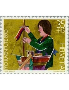 Timbre Poste Suisse N° 1359 Neuf ** philatelie foxtimbre