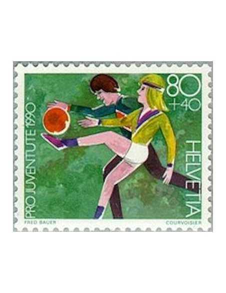 Timbre Poste Suisse N° 1361 Neuf ** philatelie foxtimbre