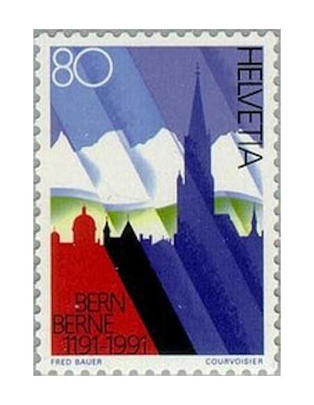 Timbre Poste Suisse N° 1366 Neuf ** philatelie foxtimbre