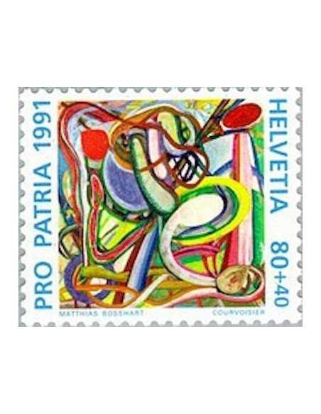 Timbre Poste Suisse N° 1376 Neuf ** philatelie foxtimbre