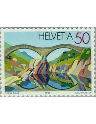 Timbre Poste Suisse N° 1378 Neuf ** philatelie foxtimbre