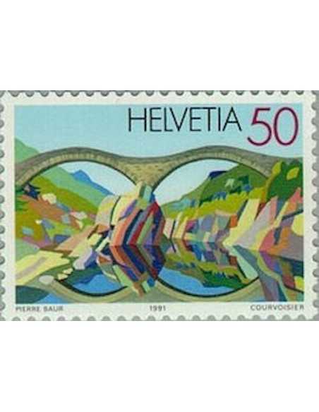 Timbre Poste Suisse N° 1378 Neuf ** philatelie foxtimbre