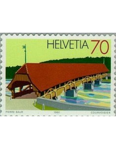 Timbre Poste Suisse N° 1379 Neuf ** philatelie foxtimbre