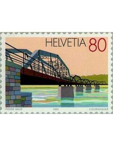 Timbre Poste Suisse N° 1380 Neuf ** philatelie foxtimbre