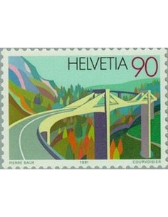 Timbre Poste Suisse N° 1381 Neuf ** philatelie foxtimbre