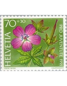 Timbre Poste Suisse N° 1384 Neuf ** philatelie foxtimbre